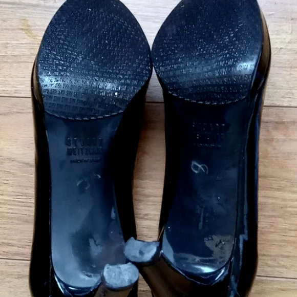 ⭐️ Host Pick ⭐️ Stuart Weitzman | Vintage Timeless Black Patent Pumps - Picture 12 of 15